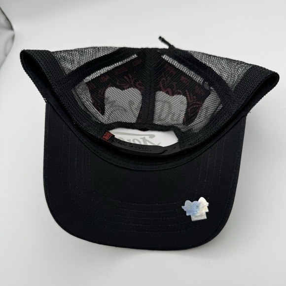 NWT Von Dutch Red Roses Flowers Trucker Hat Snapback Cap Mesh Y2K Style Mesh - Picture 5 of 8